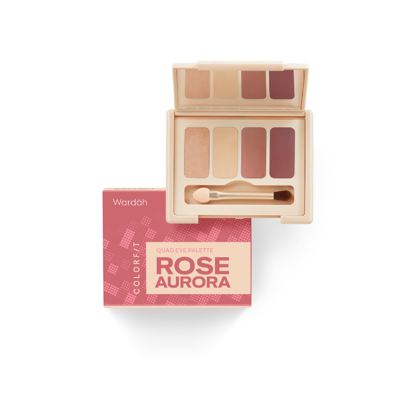 Colorfit Quad Eye Palette Rose Aurora